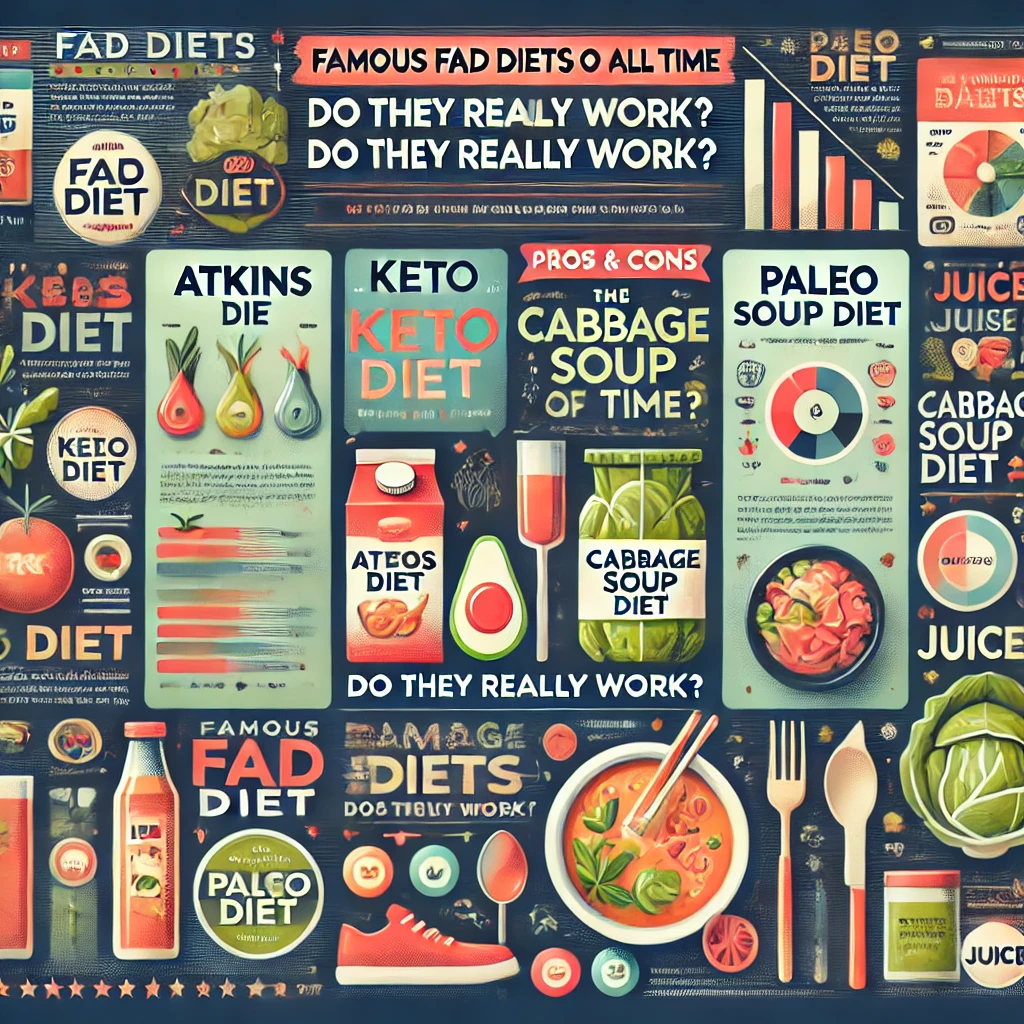 10 Most Famous Fad Diets of All Time: Do They Really Work?