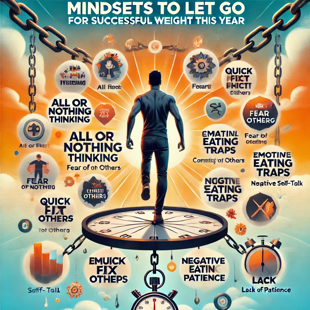 6 Mindsets to Let Go for Successful Weight Loss This Year!