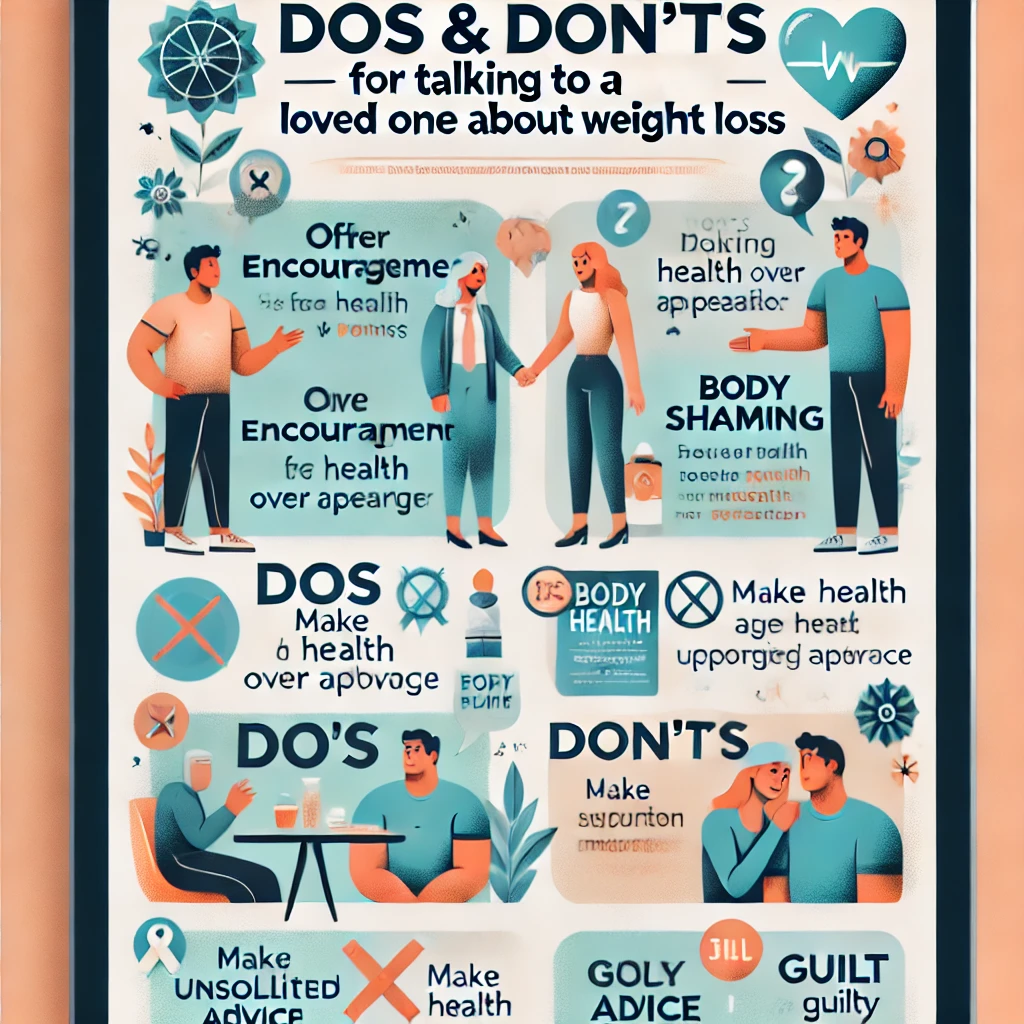 7 Dos & Don’ts for Talking to a Loved One About Weight Loss