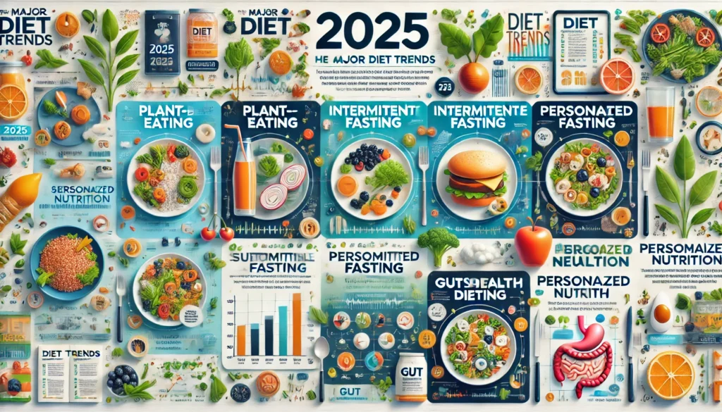 7 Major Diet Trends for 2025 & How to Follow Them
