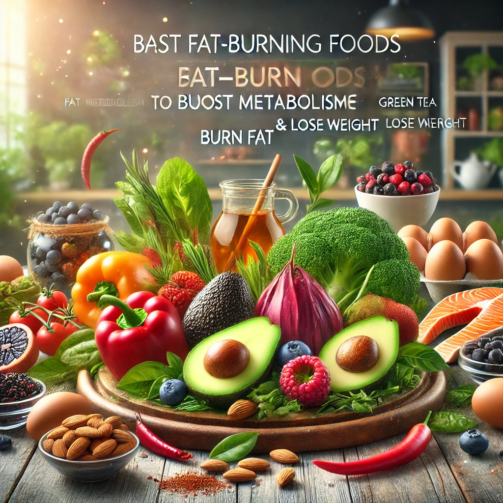 Best Fat-Burning Foods to Boost Metabolism & Lose Weight!