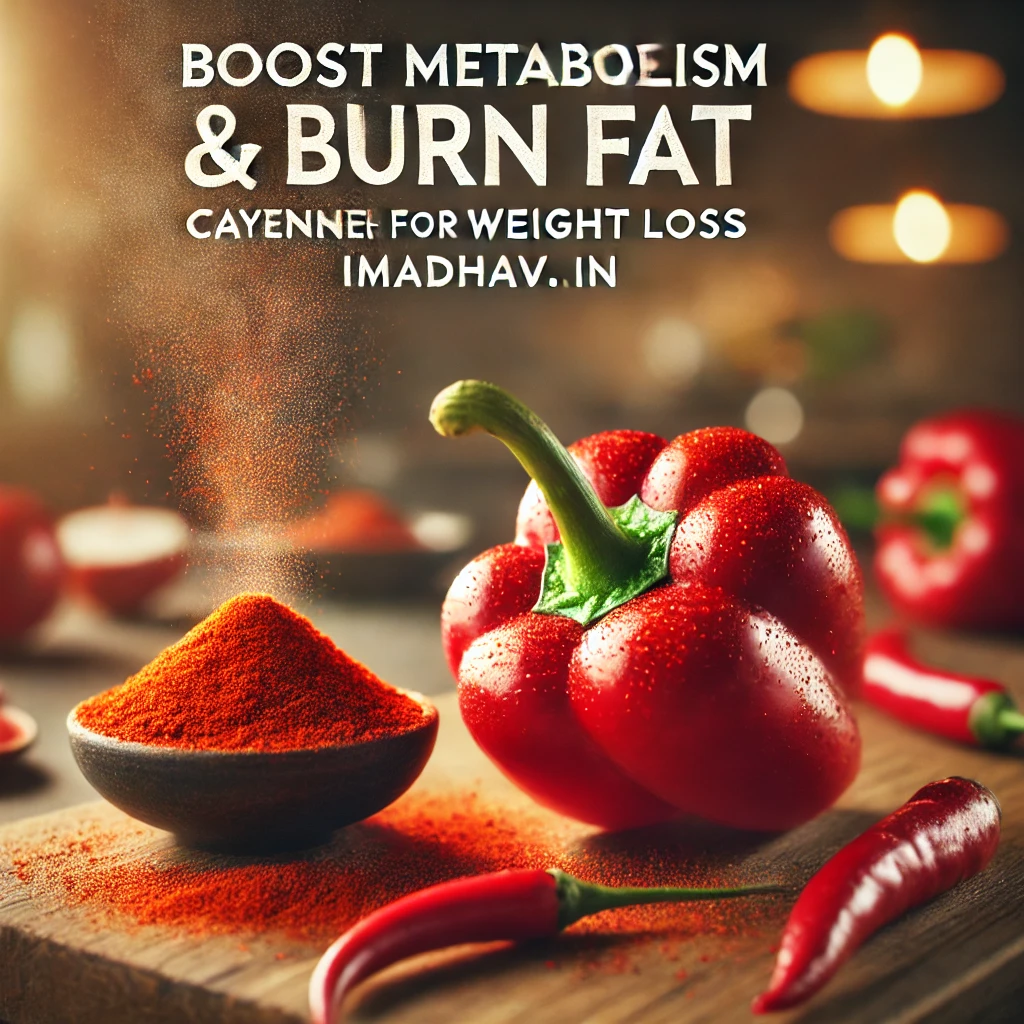Boost Metabolism & Burn Fat Cayenne Pepper for Weight Loss