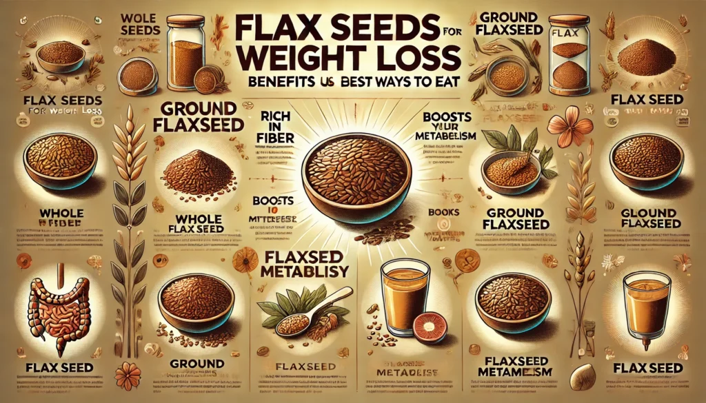 Flax Seeds for Weight Loss Benefits, Uses & Best Ways to Eat