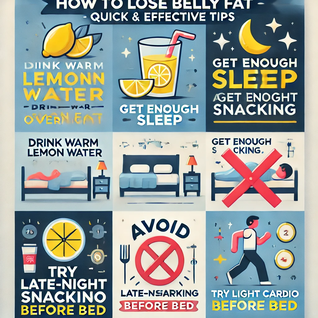 How to Lose Belly Fat Overnight: Quick & Effective Tips