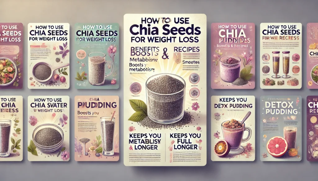 How to Use Chia Seeds for Weight Loss Benefits & Recipes