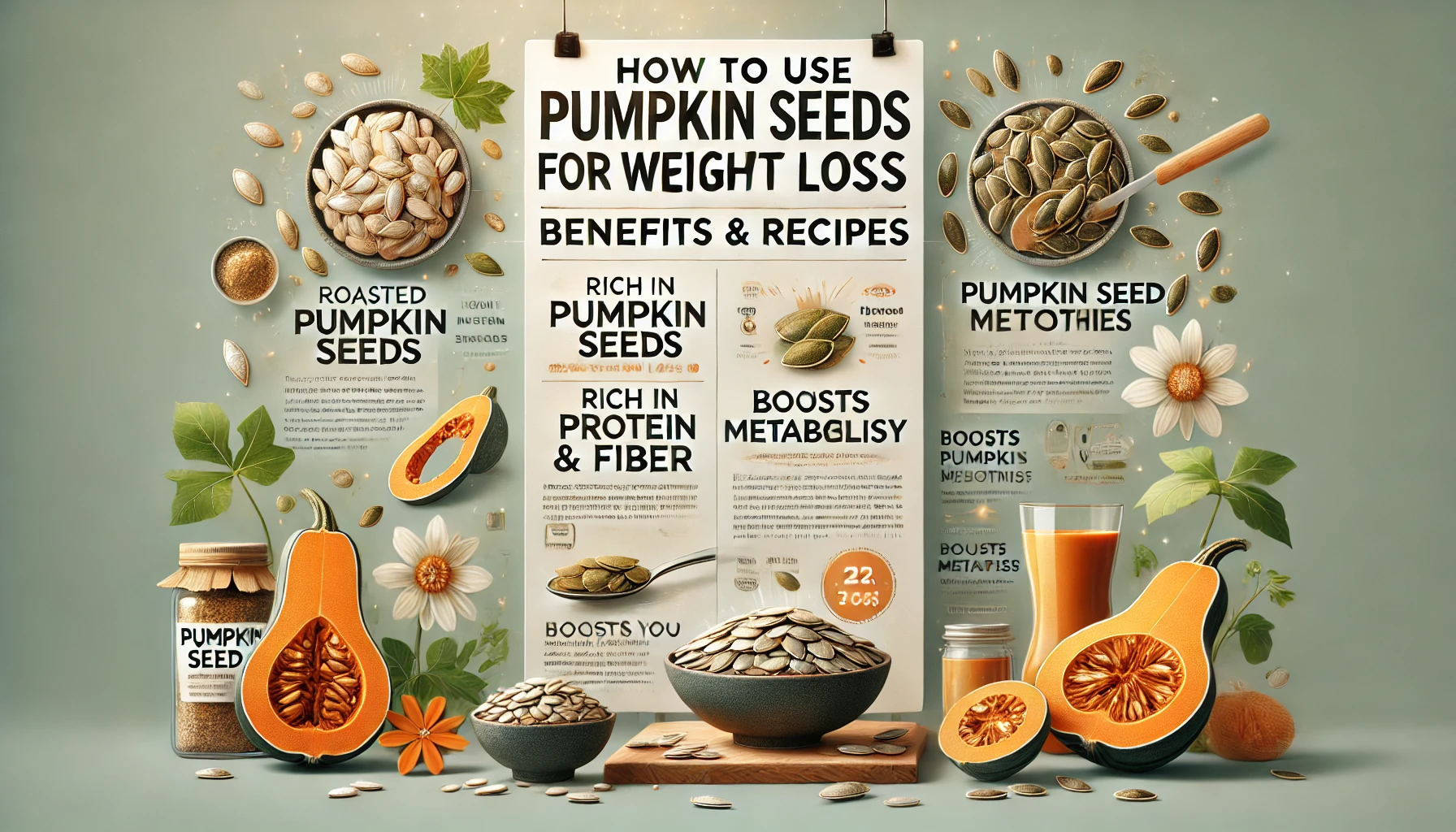 How to Use Pumpkin Seeds for Weight Loss: Benefits & Recipes