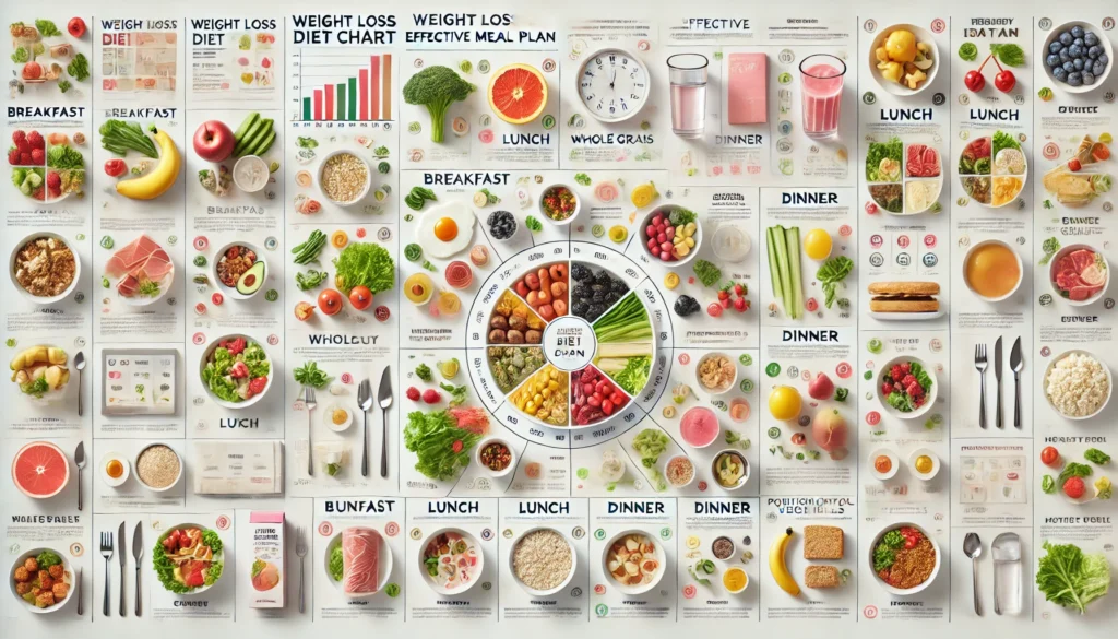 Weight Loss Diet Chart for Women: Effective Meal Plan
