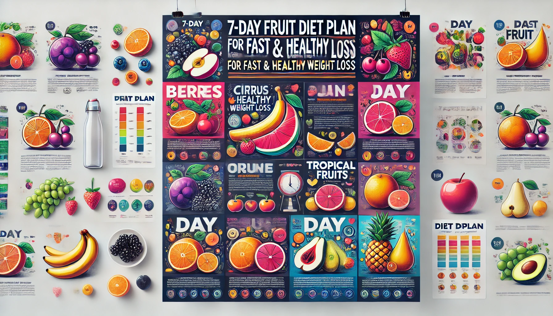 7-Day Fruit Diet Plan for Fast & Healthy Weight Loss