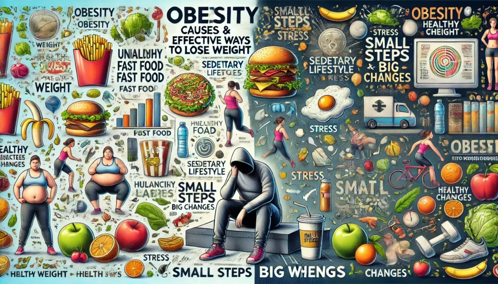 Obesity: Causes & Effective Ways to Lose Weight