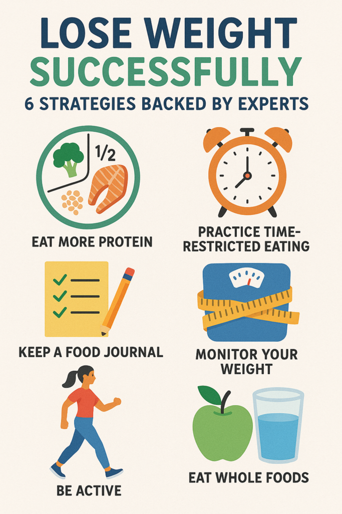 Lose Weight Successfully 6 Strategies Backed by Experts